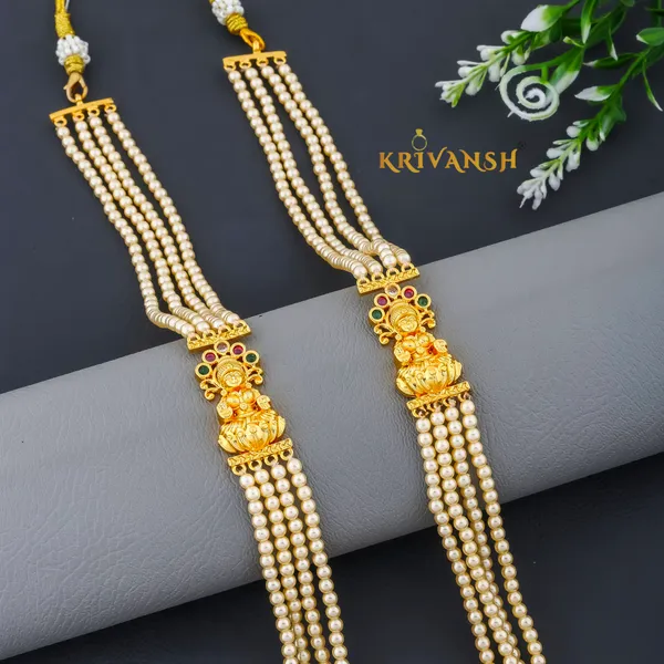 Premium_Multi-Layer_Pearl_Necklace_with_Lakshmi_Motif