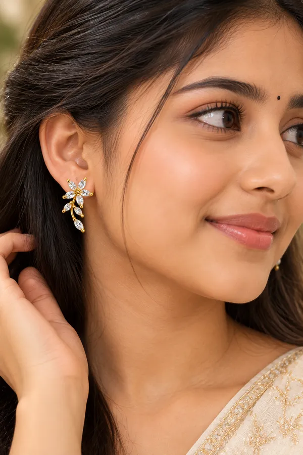 Floral_CZ_Stud_Earrings_for_Women