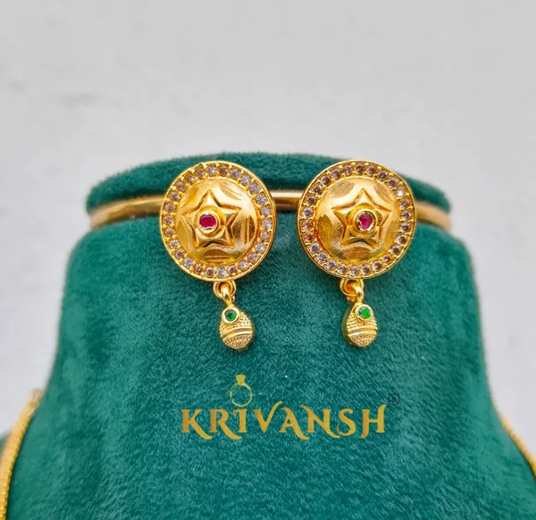Ethnic_One_Gram_Gold_Designer_Choker_Necklace_with_Earrings_Jewellery_Set
