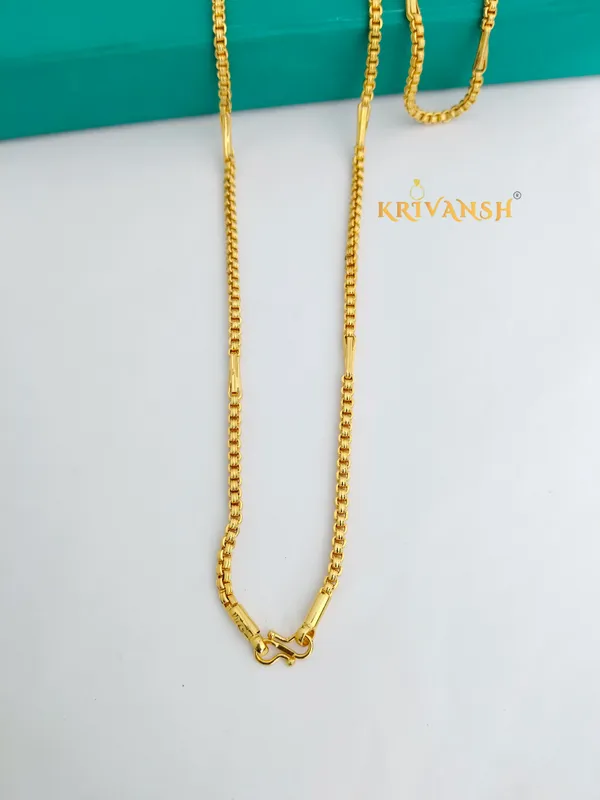 Long_Handmade_Impon(Mix_metal)_Savitham_Chain_for_Women
