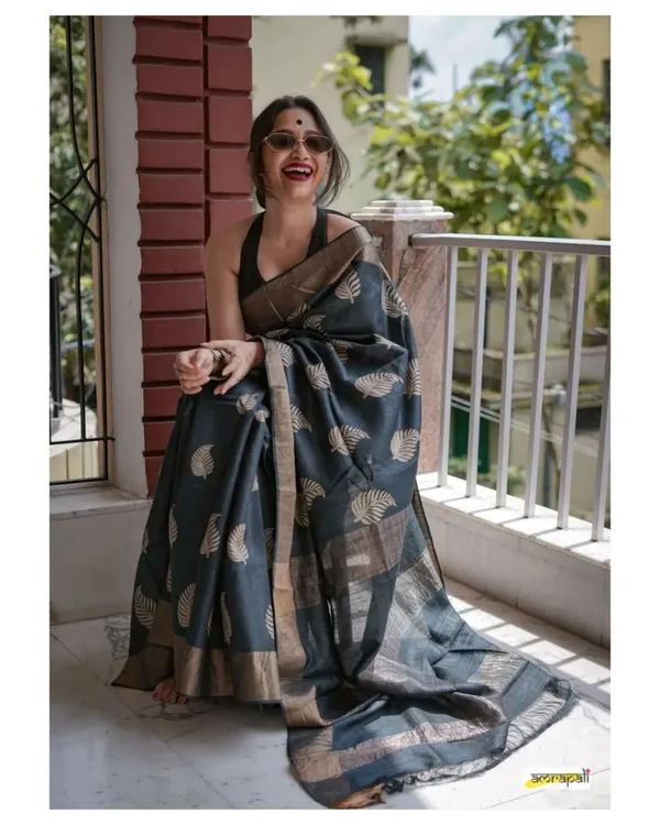 Cotton_Silk_Saree_with_Unstiched_Blouse_Piece