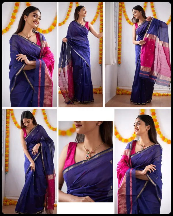Cotton_Silk_Saree_with_Unstiched_Blouse_Piece
