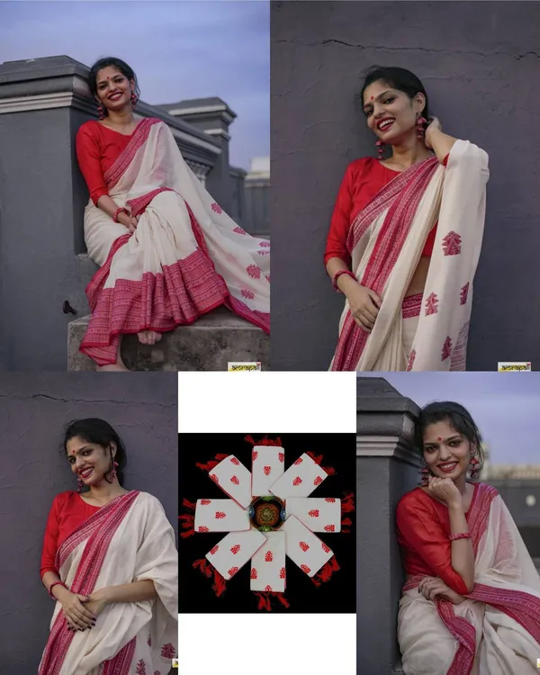 Cotton_Silk_Saree_with_Unstiched_Blouse_Piece