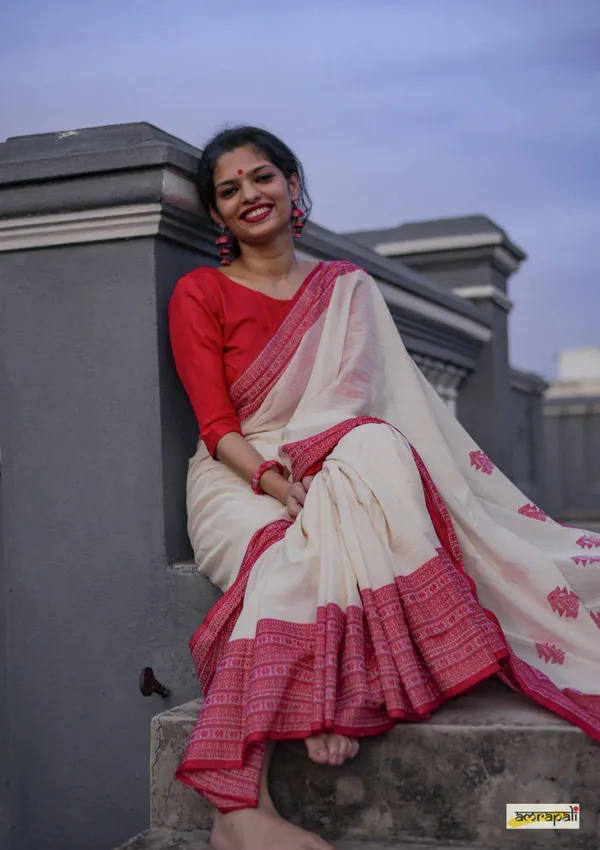 Cotton_Silk_Saree_with_Unstiched_Blouse_Piece