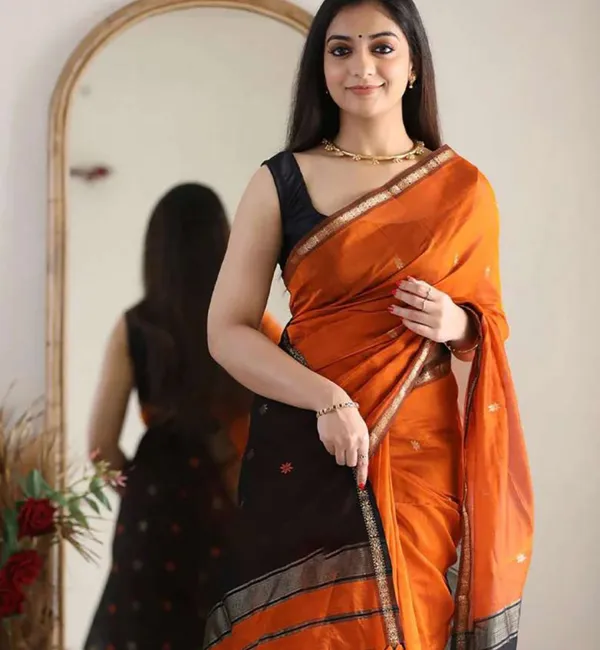 Cotton_Silk_Saree_with_Unstiched_Blouse_Piece