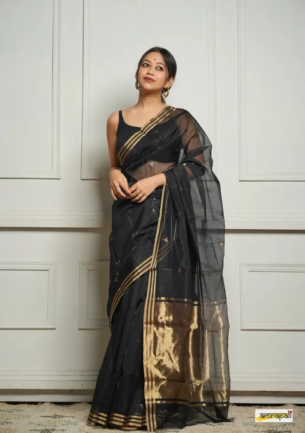 Cotton_Silk_Saree_with_Unstiched_Blouse_Piece
