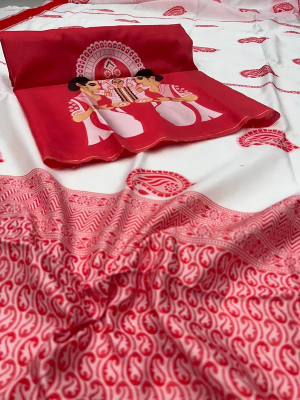 Banarasi_Semi-Silk_Saree_with_Unstiched_Blouse_Piece
