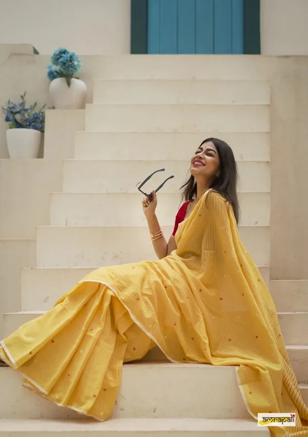 Cotton_Silk_Saree_with_Unstiched_Blouse_Piece