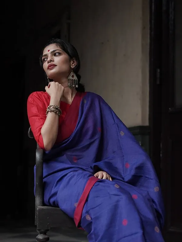 Cotton_Silk_Saree_with_Unstiched_Blouse_Piece
