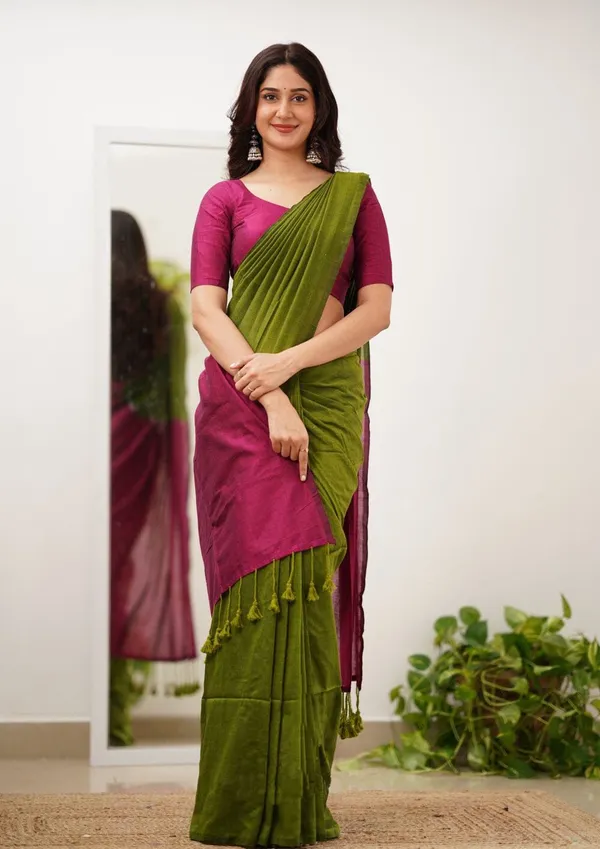 Cotton_Silk_Saree_with_Unstiched_Blouse_Piece