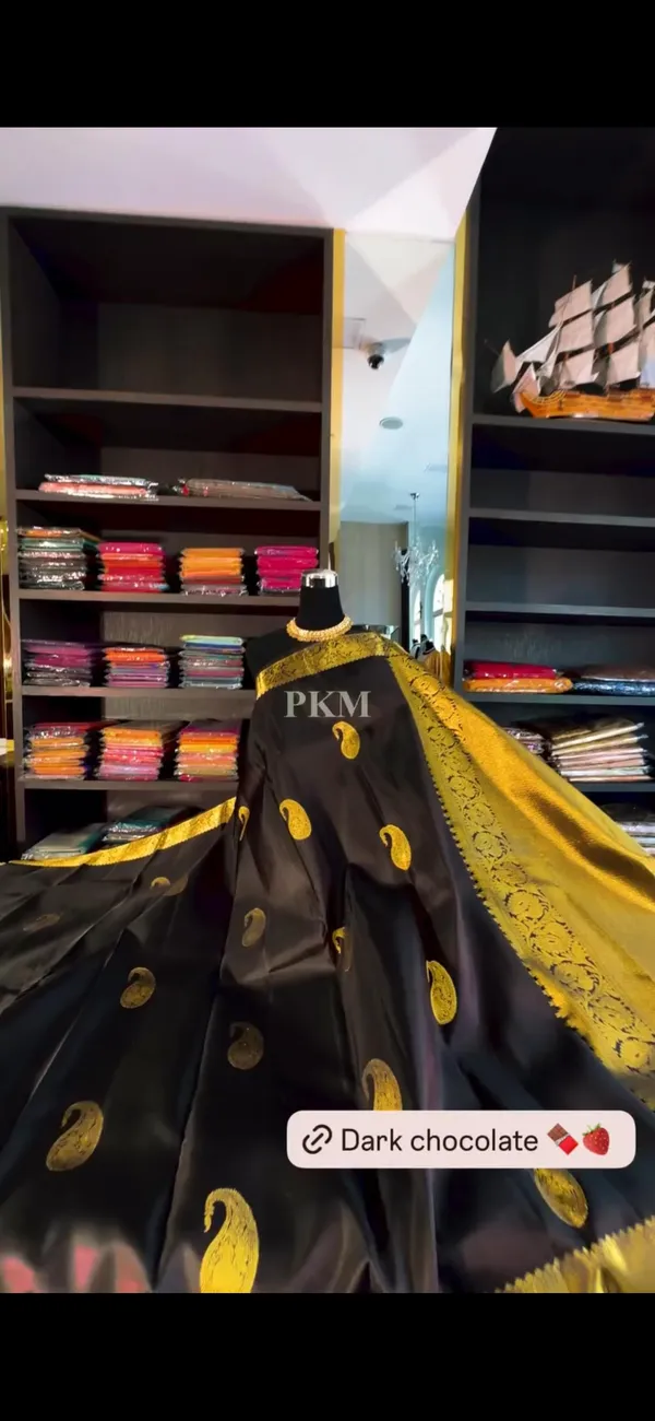 Tremendous_Chocolate_Soft_Banarasi_Silk_Saree_With_Supernal_Blouse_Piece