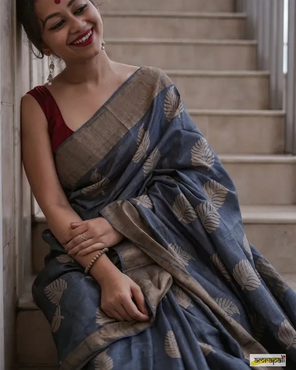Cotton_Silk_Saree_with_Unstiched_Blouse_Piece
