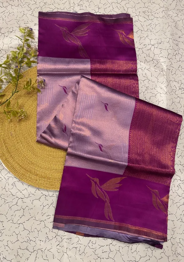 Soft_Banarasi_Lichi_Silk_Saree_with_Unstiched_Blouse_Piece