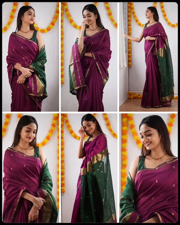 Cotton_Silk_Saree_with_Unstiched_Blouse_Piece