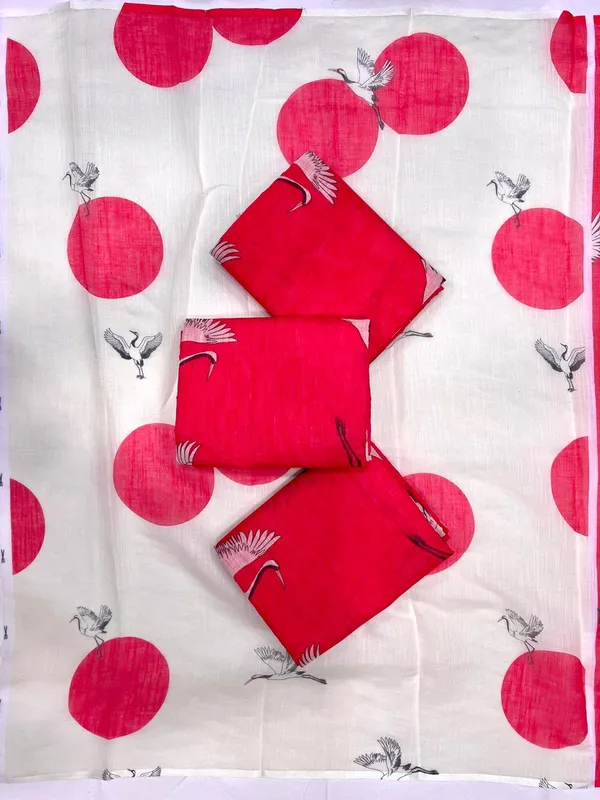 Linen__Saree_(With_Unstitched_Blouse)