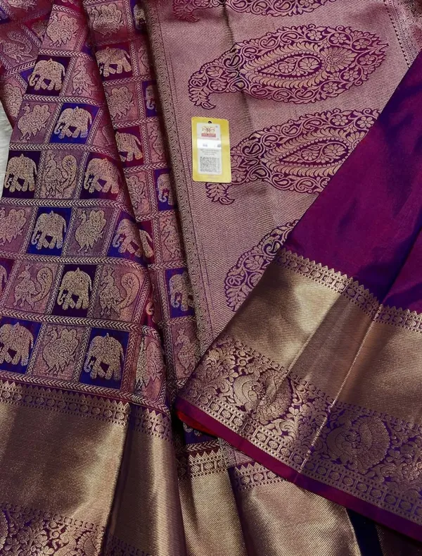 Soft_Lichi_Silk_Saree_with_Unstiched_Blouse_Piece