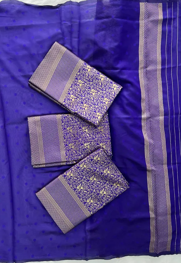 Soft_Banarasi_Lichi_Silk_Saree_with_Unstiched_Blouse_Piece