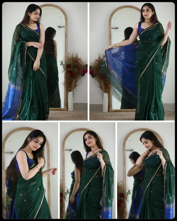 Cotton_Silk_Saree_with_Unstiched_Blouse_Piece