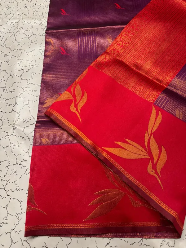 Soft_Banarasi_Lichi_Silk_Saree_with_Unstiched_Blouse_Piece