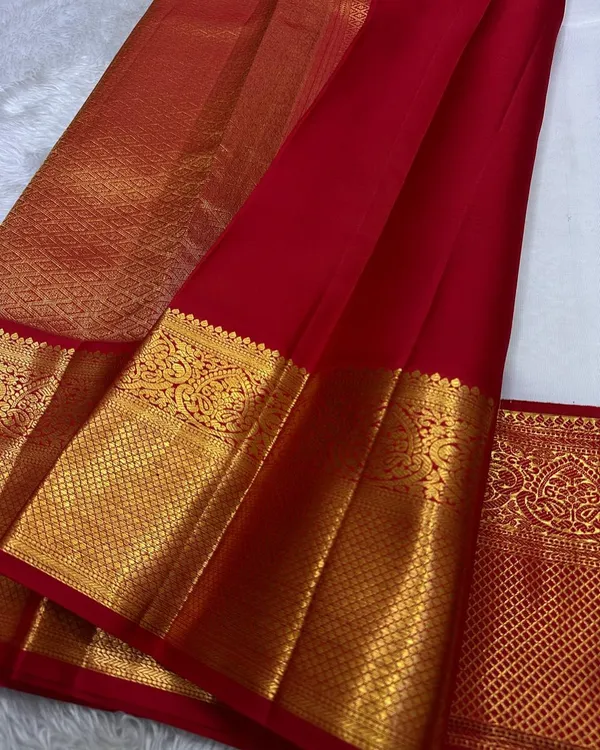 Soft_Banarasi_Lichi_Silk_Saree_with_Unstiched_Blouse_Piece