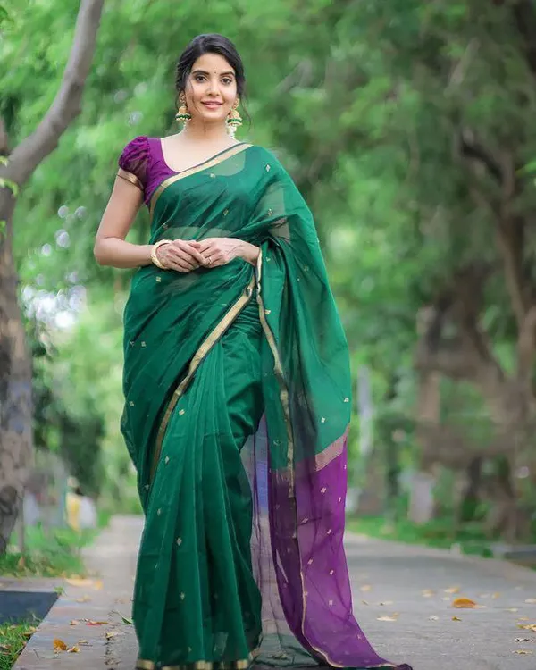 Cotton_Silk_Saree_with_Unstiched_Blouse_Piece