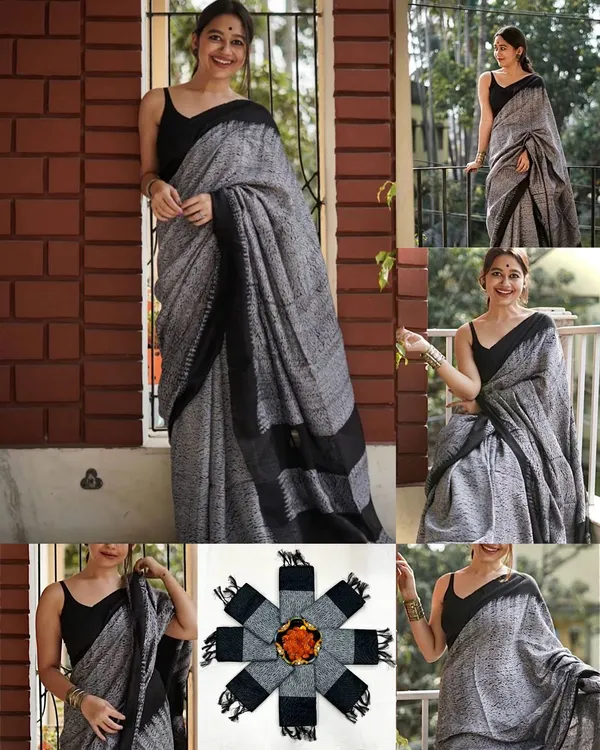 Cotton_Silk_Saree_with_Unstiched_Blouse_Piece