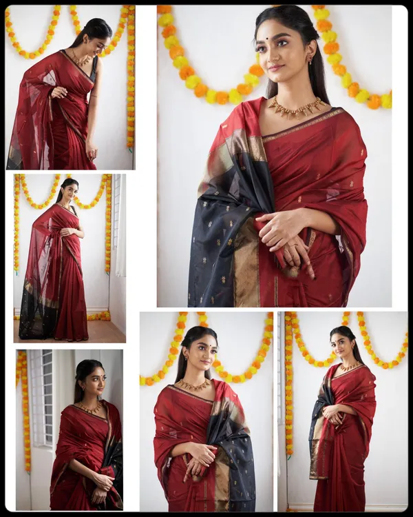 Cotton_Silk_Saree_with_Unstiched_Blouse_Piece