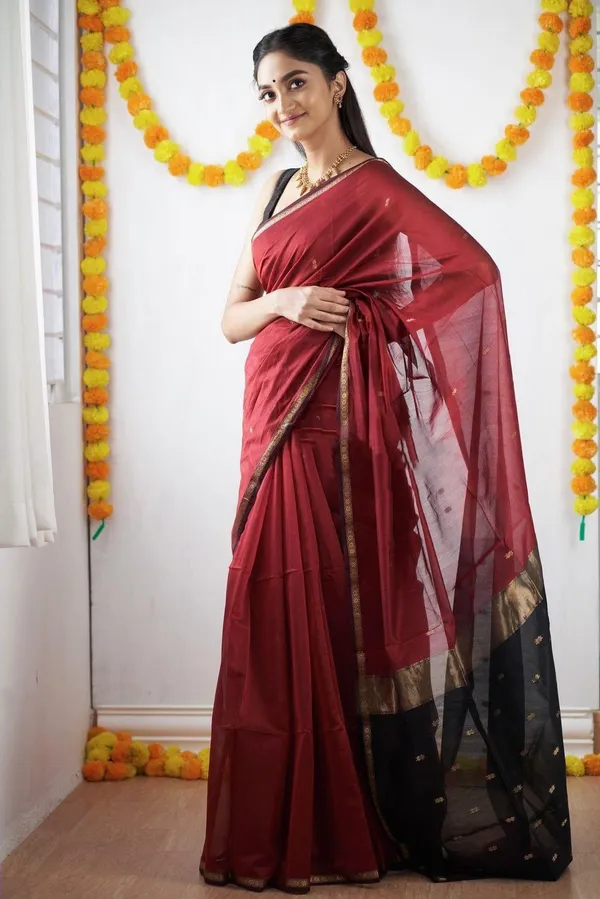 Cotton_Silk_Saree_with_Unstiched_Blouse_Piece