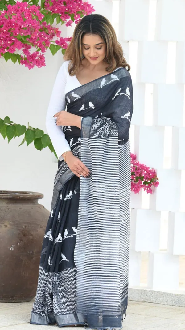 Cotton_Silk_Saree_with_Unstiched_Blouse_Piece