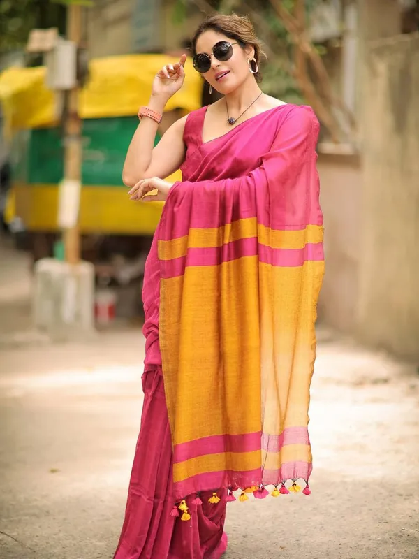 Cotton_Silk_Saree_with_Unstiched_Blouse_Piece