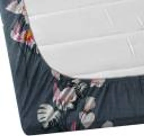 GREY_KALI_220_TC_-_Cotton_Elastic_Fitted_King/Queen_Size_Bedsheets_With_2_Pillow_Covers