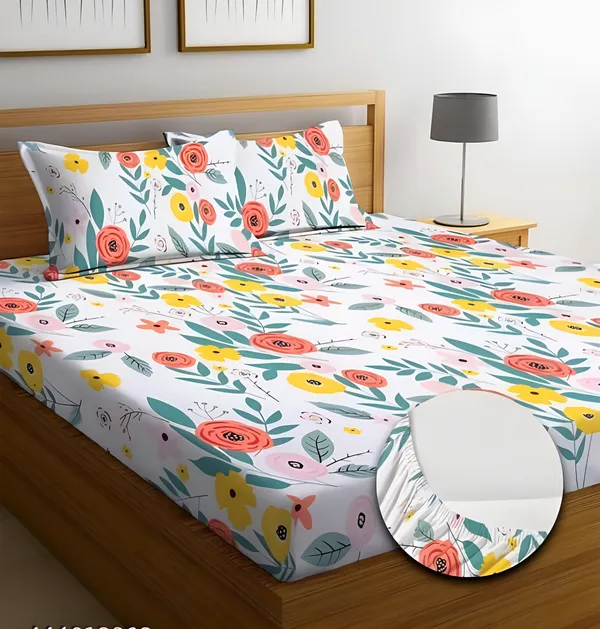 ALLIANCE_OG_Premium_Fitted_Elastic_Bedsheet_with_Two_Pillow_Covers_(72X78X_Upto_10_Inches)_&_360_Degree_Elasticated