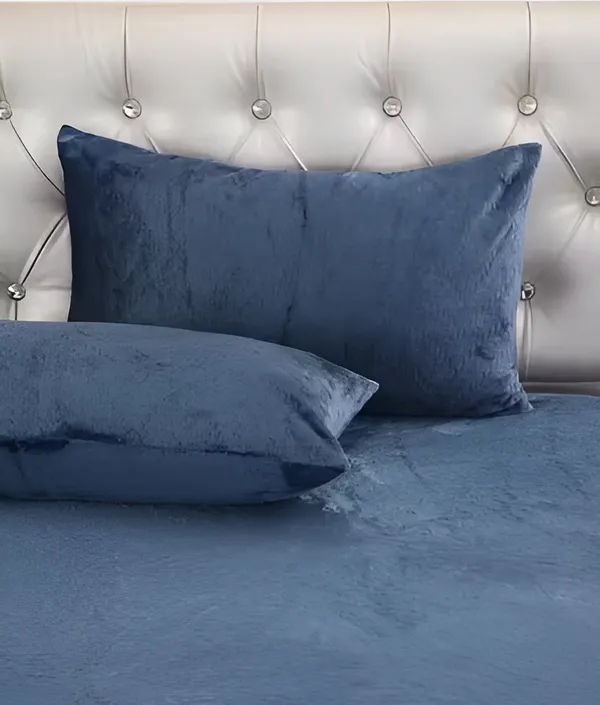 PREMIUM_500_TC_HEAVY_VELVET_WARM__FITTED_BEDSHEET_WITH_ELASTIC_ALL_AROUND_having_Embossing_Floral_design