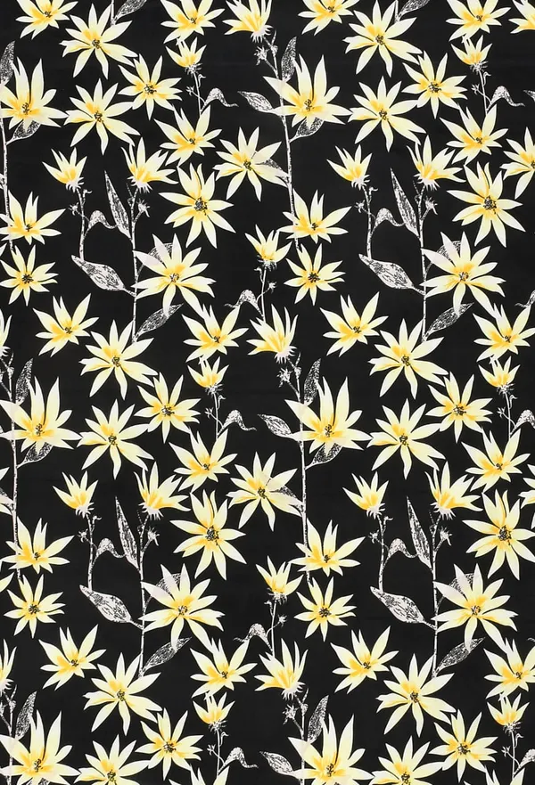 220_TC_Black_Leaves_Single_Bed_Fitted_Bedsheet_Having_Size_36X72_(Fits_Upto_8_Inches_Of_Mattress)