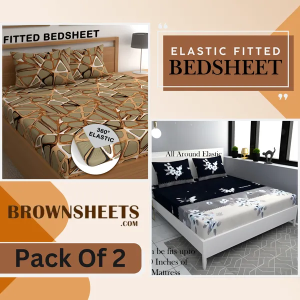 Pack_Of_2_|_220_TC_Cotton_All_Round_Elastic_Fitted_2_Bedsheets_with_4_Pillow_Covers_(72"_X_78"_X_up_to_10")_&_360_Degree_Elasticated