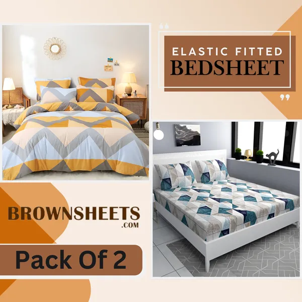 Pack_Of_2_|_220_TC_Cotton_All_Round_Elastic_Fitted_2_Bedsheets_with_4_Pillow_Covers_(72"_X_78"_X_up_to_10")_&_360_Degree_Elasticated
