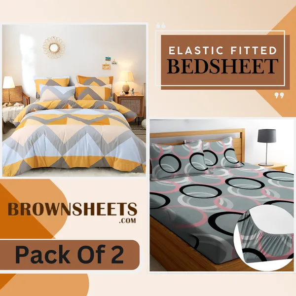 Pack_Of_2_|_220_TC_Cotton_All_Round_Elastic_Fitted_2_Bedsheets_with_4_Pillow_Covers_(72"_X_78"_X_up_to_10")_&_360_Degree_Elasticated