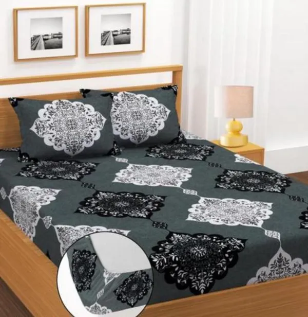 BEST_SELLER_220_TC_Fitted_Floral_Bedsheet_with_2_Pillow_Covers_(72X78X_Up_to_10_Inches)_&_360_Degree_Elasticated