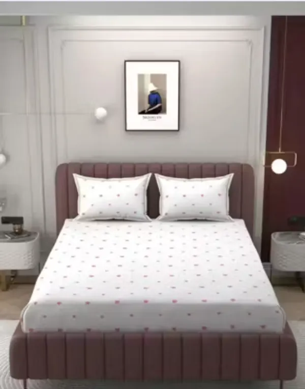 best_seller_220_TC_Cotton_All_Round_Elastic_Fitted_Bedsheet_with_2_Pillow_Covers_(72"_X_78"_X_up_to_10")_&_360_Degree_Elasticated