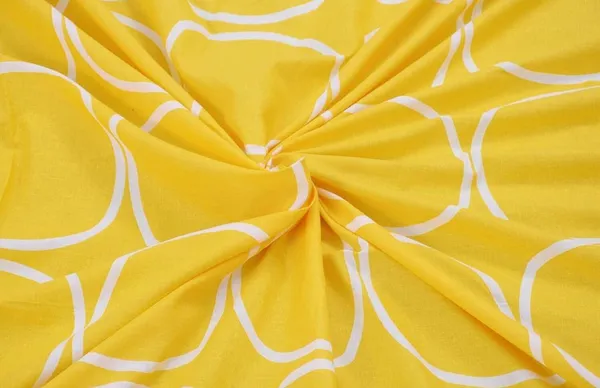 YELLOW_AUDI_220_TC_-_Cotton_Elastic_Fitted_King/Queen_Size_Bedsheets_With_2_Pillow_Covers