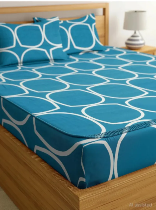 BEST_SELLER_220_TC_Fitted_Floral_Bedsheet_with_2_Pillow_Covers_(72X78X_Up_to_10_Inches)_&_360_Degree_Elasticated