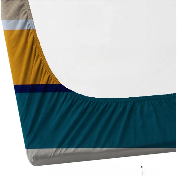 MERINO_220_TC_Fitted_Elastic_Bedsheet_with_Two_Pillow_Covers_(72X78X_Upto_10_Inches)_&_360_Degree_Elasticated