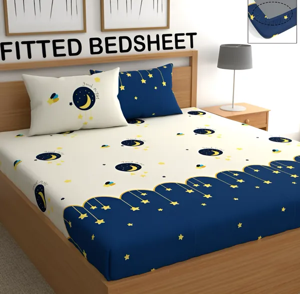 Pack_Of_2_|_220_TC_Cotton_All_Round_Elastic_Fitted_2_Bedsheets_with_4_Pillow_Covers_(72"_X_78"_X_up_to_10")_&_360_Degree_Elasticated