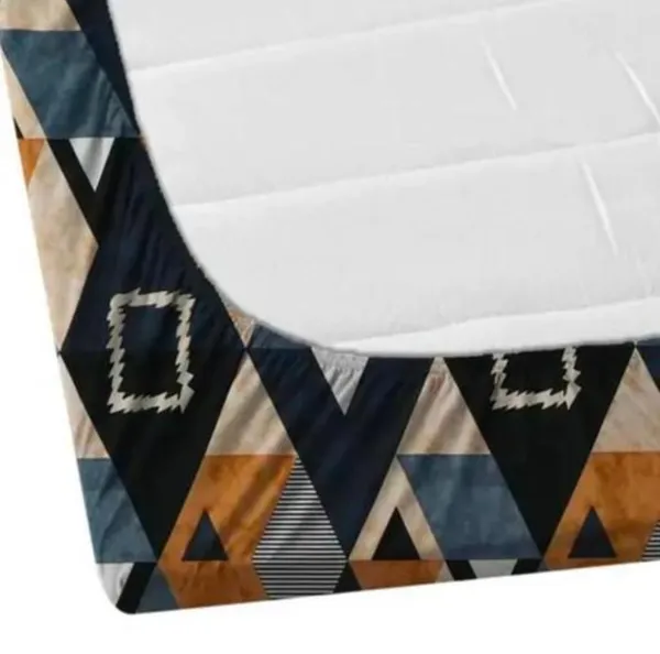 BLACK_Cotton_Elastic_Fitted_Bedsheets_300_TC_With_2_Pillow_Covers