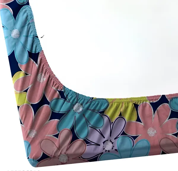 MULTICOLOR_Elastic_Fitted_Bedsheets_with_2_Pillow_Covers_(72X78X_Upto_10_Inches)_&_360_Degree_Elasticated