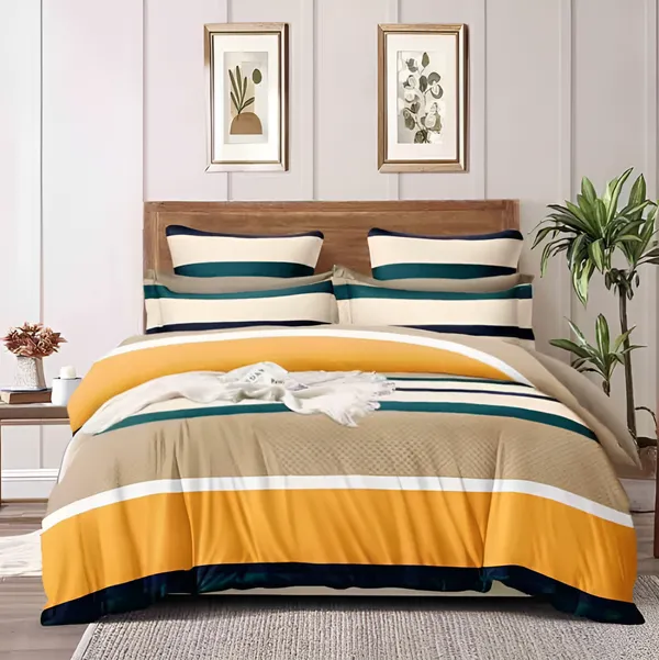 MERINO_Premium_Fitted_Bedsheet_with_2_Pillow_Covers_(72X78X_Upto_10_Inches)_&_360_Degree_Elasticated