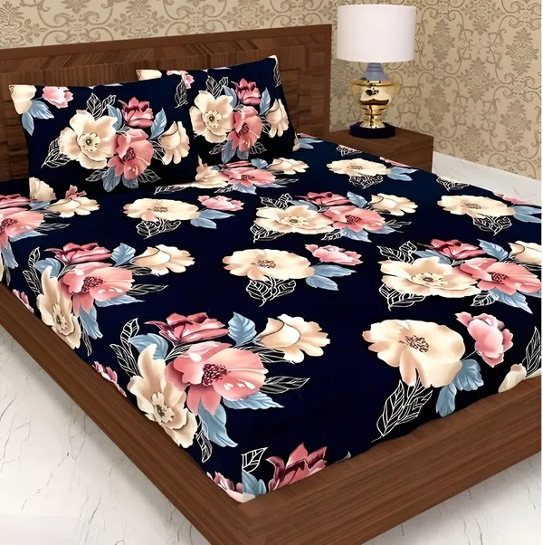 Pack_Of_2_|_220_TC_Cotton_All_Round_Elastic_Fitted_2_Bedsheets_with_4_Pillow_Covers_(72"_X_78"_X_up_to_10")_&_360_Degree_Elasticated