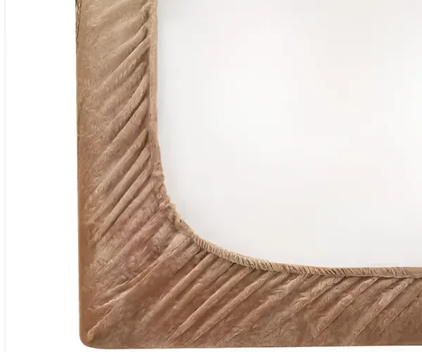 PREMIUM_500_TC_HEAVY_VELVET_WARM__FITTED_BEDSHEET_WITH_ELASTIC_ALL_AROUND_having_Embossing_Floral_design