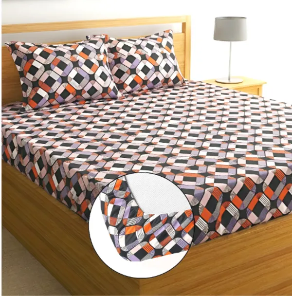 best_seller_220_TC_Cotton_All_Round_Elastic_Fitted_Bedsheet_with_2_Pillow_Covers_(72"_X_78"_X_up_to_10")_&_360_Degree_Elasticated
