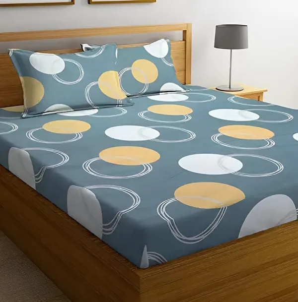ELEGANT_Cotton_Elastic_Fitted_Double_Bedsheets_with_2_Pillow_Covers_(72X78X_Upto_10_Inches)_&_360_Degree_Elasticated